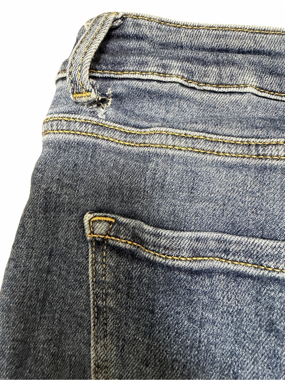 Time and Tru Light Blue Straight-Leg Women's Jeans - Picture 5 of 8